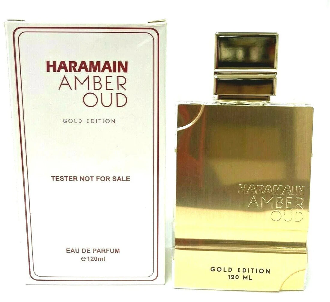 AL HARAMAIN AMBER OUD GOLD 120 ML EDP (TESTER CAJA BLANCA) (Ins: Erba Pura by Xerjoff)