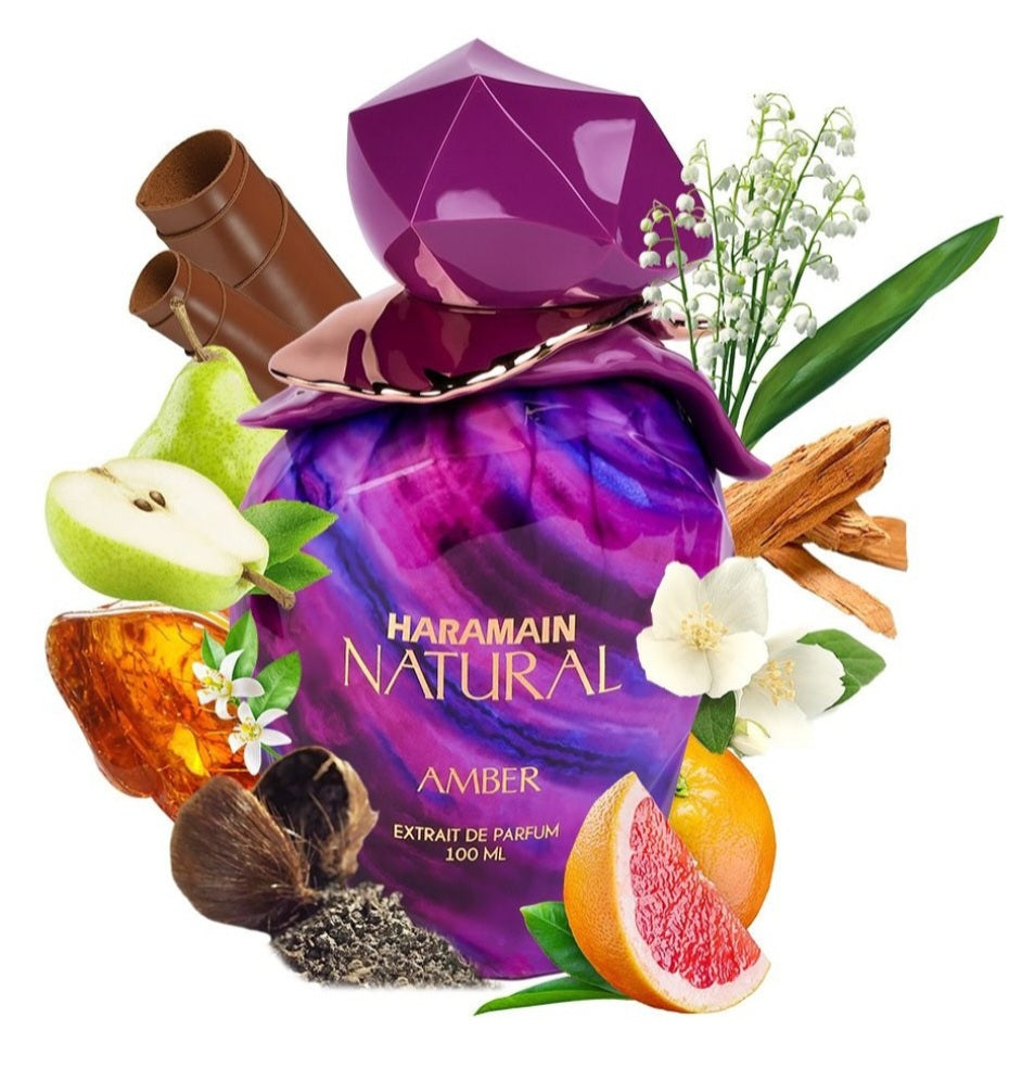 Haramain Natural Amber Extrait De Parfum 3.4