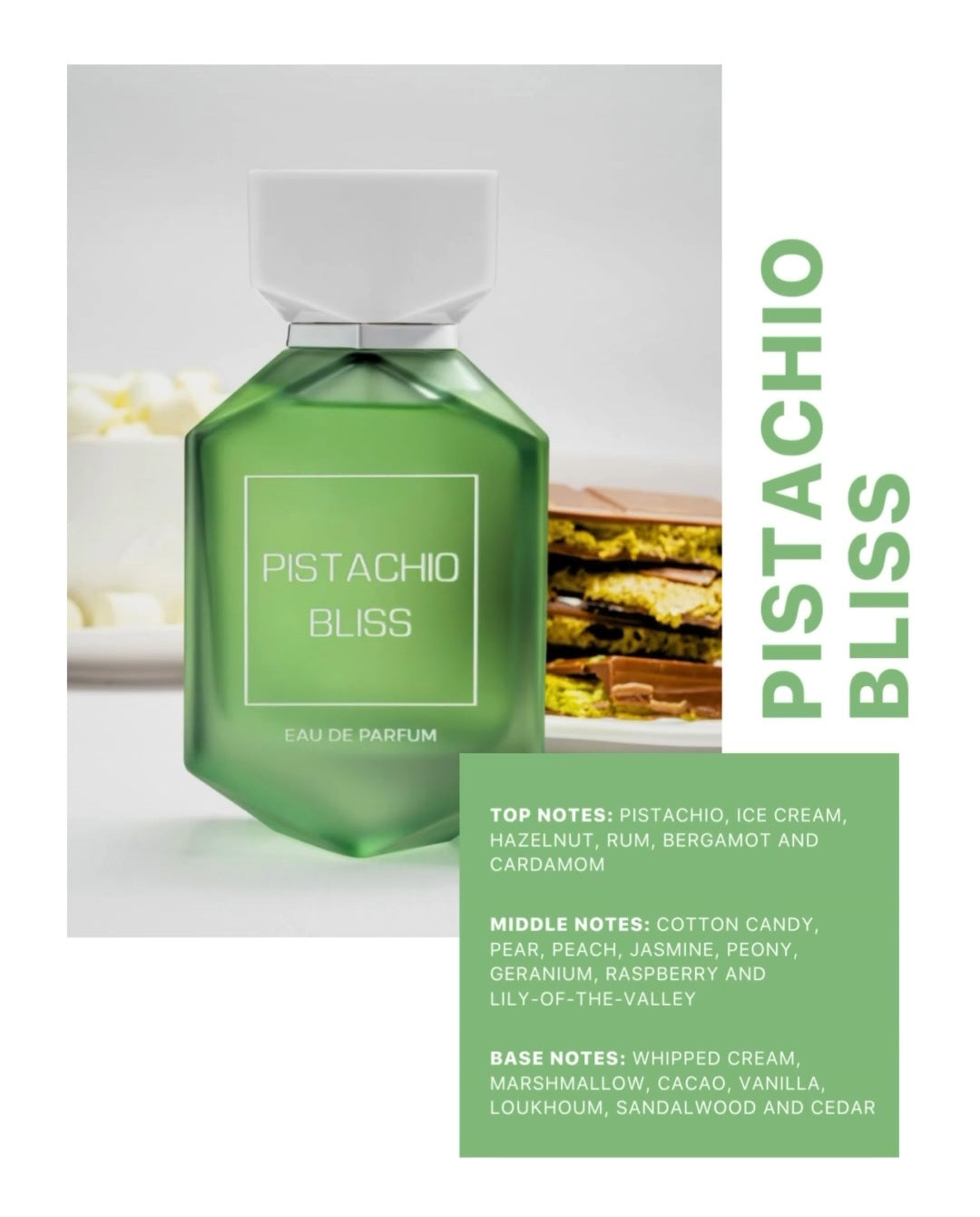 PISTACHIO BLISS BY CAMARA