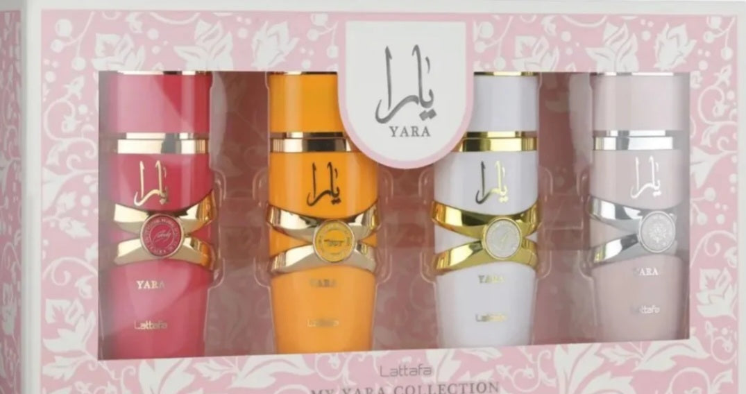 YARA SET COLLECTION 4 PIECES 25ML