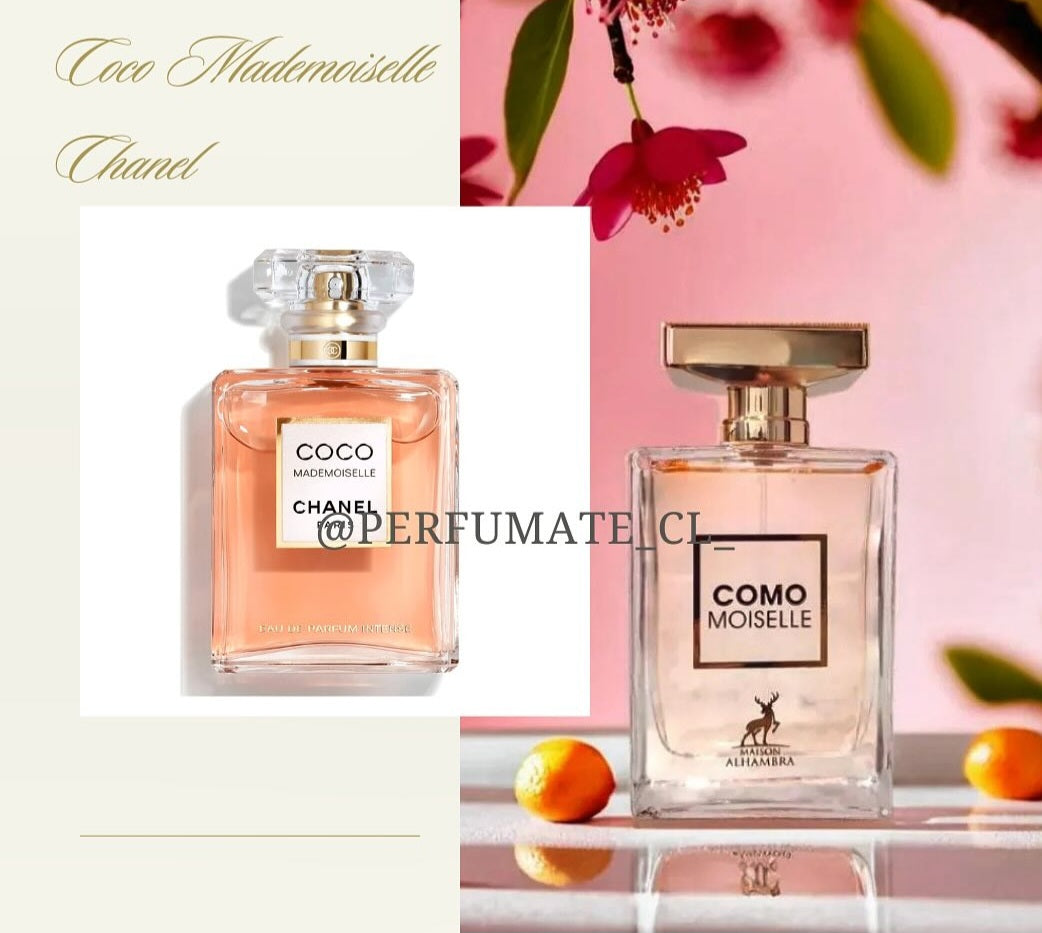 COMO MOISELLE 3.4oz (INSPIRED BY COCO MADEMOISELLE CHANNEL.