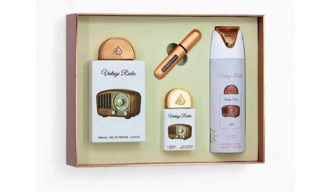 VINTAGE RADIO SET BY LATTAFA EAU DE PARFUM