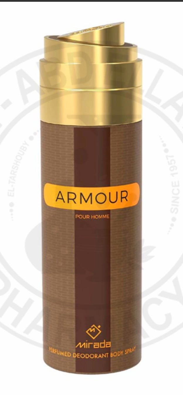 ARMOUR PERFUME BODY SPRAY 200ML BY MIRADA