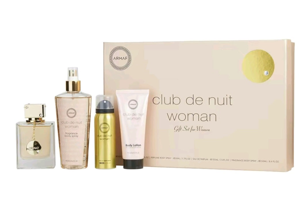 ARMAF CLUB DE NUIT WOMAN 4 PIECE SET