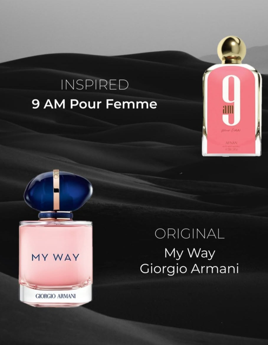 AFNAN 9AM FEMME 4PC SET 3.4 S.GEL/3.4BL/5.0 BODY MIST