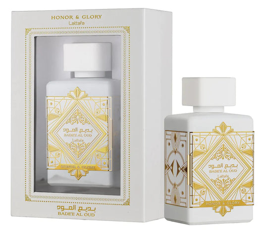 LATTAFA BADEE AL OUD HONOR AND GLORY UNISEX 3.4 (Ins: Initio Parfums Prives Musk Therapy)
