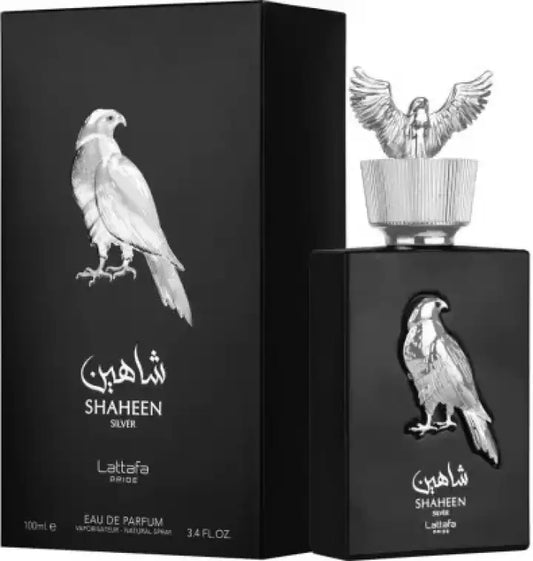 Lattafa Pride Shaheen Silver Eau De Parfum 3.4 oz (Ins: Creed Silver Mountain Water)