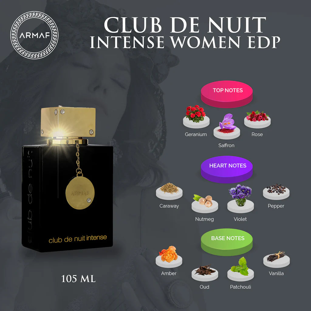 Armaf Club De Nuit Intense Eau De Parfum For Women 105ML