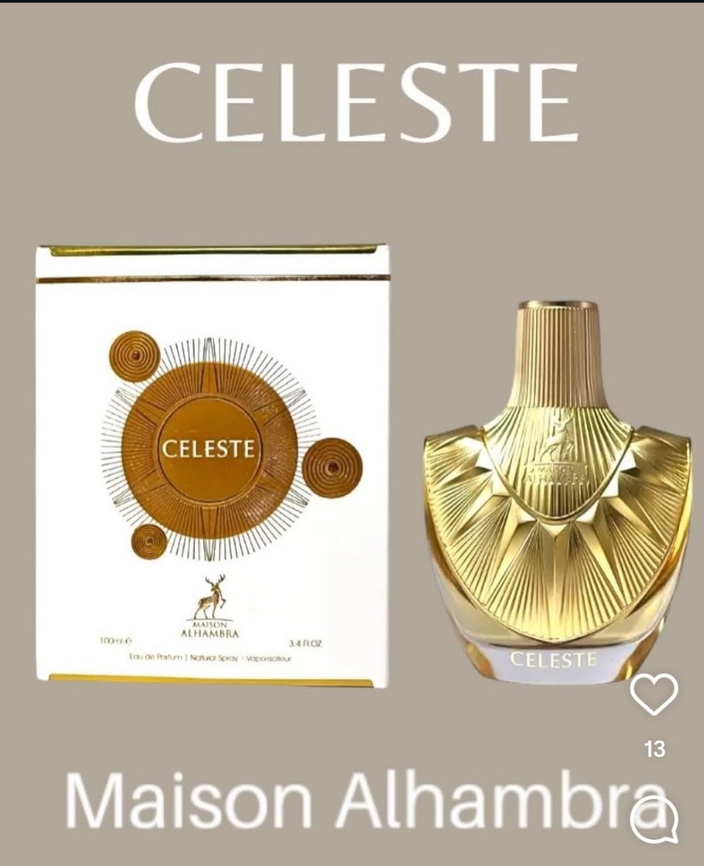 CELESTE BY MAISON ALHAMBRA 3.4OZ .. INSPIRED BY GAULTIER DIVINE JEAN PAUL GAULTIER
