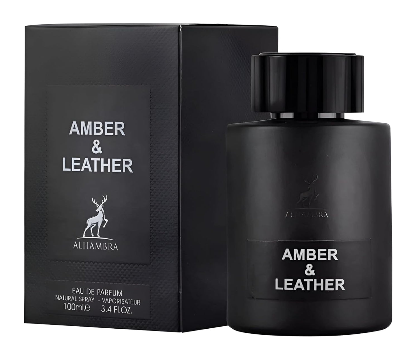 AMBER & LEATHER BY MAISON ALHAMBRA inspired  by TOM FORD OMBRE LEATHER