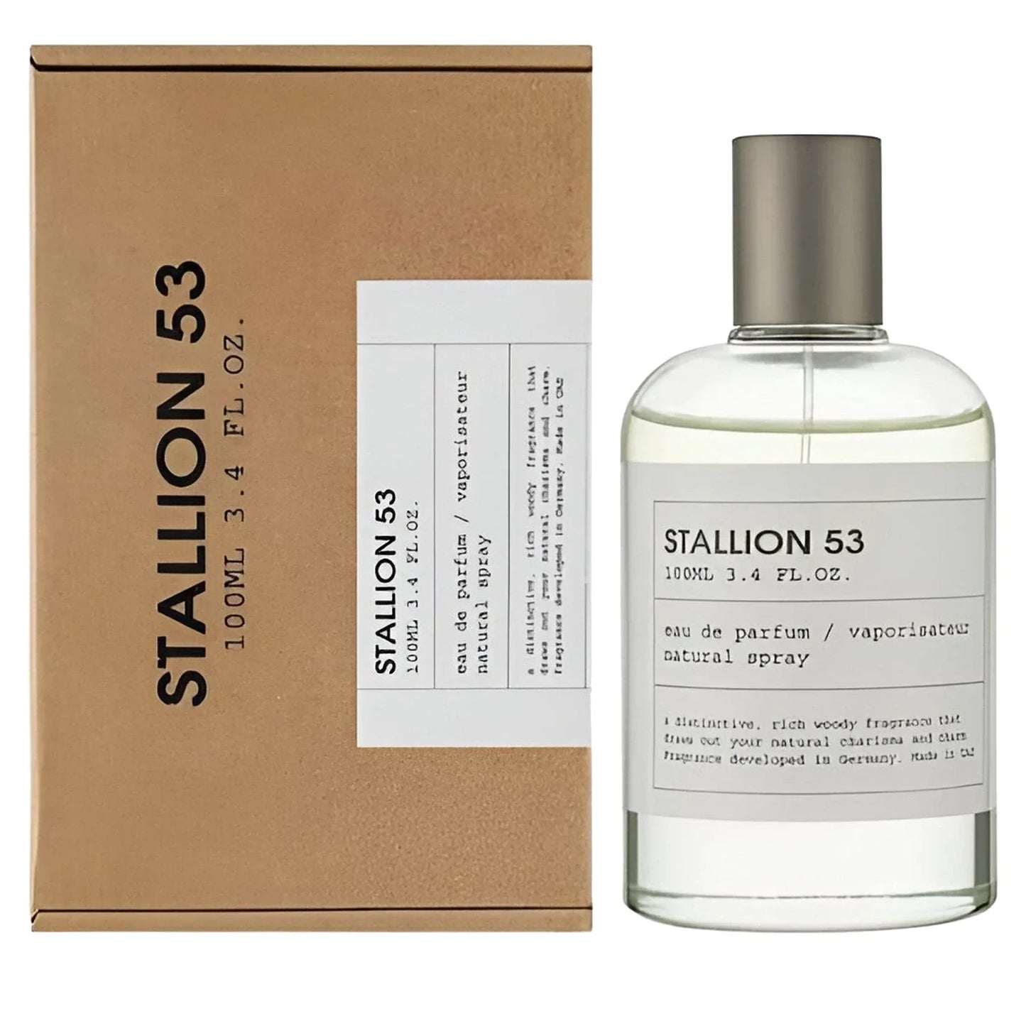 EMPER Stallion 53 3.4 oz EDP for unisex (Ins: Le Labo Santal 33)