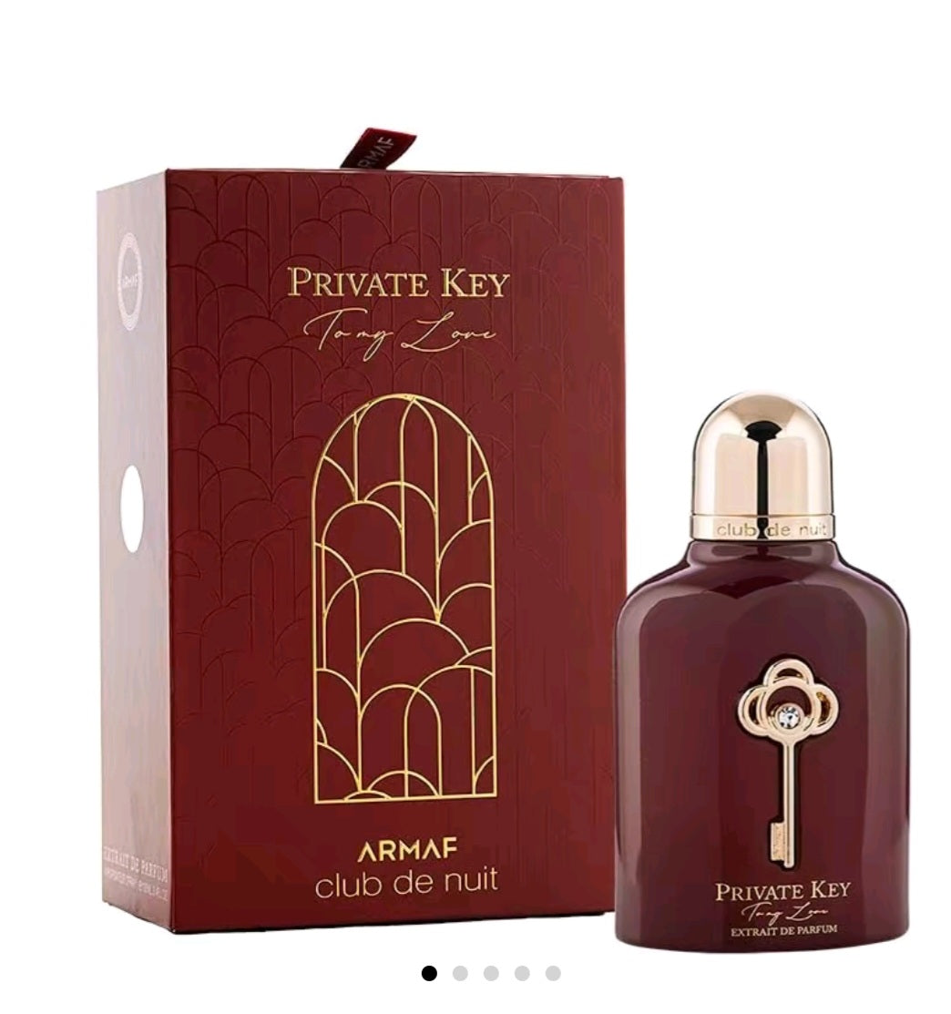 Armaf Club De Nuit Private Key To My Love Eau De Parfum Burgundy 100ml - For Men & Women