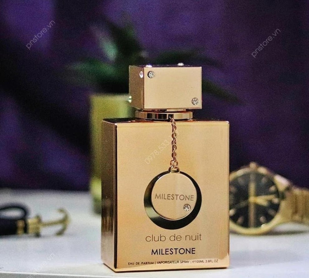 Armaf Club De Nuit Milestone EDP 105ml – A Provocative and Magnetic Fragrance (Ins: Creed Millesime Imperial)