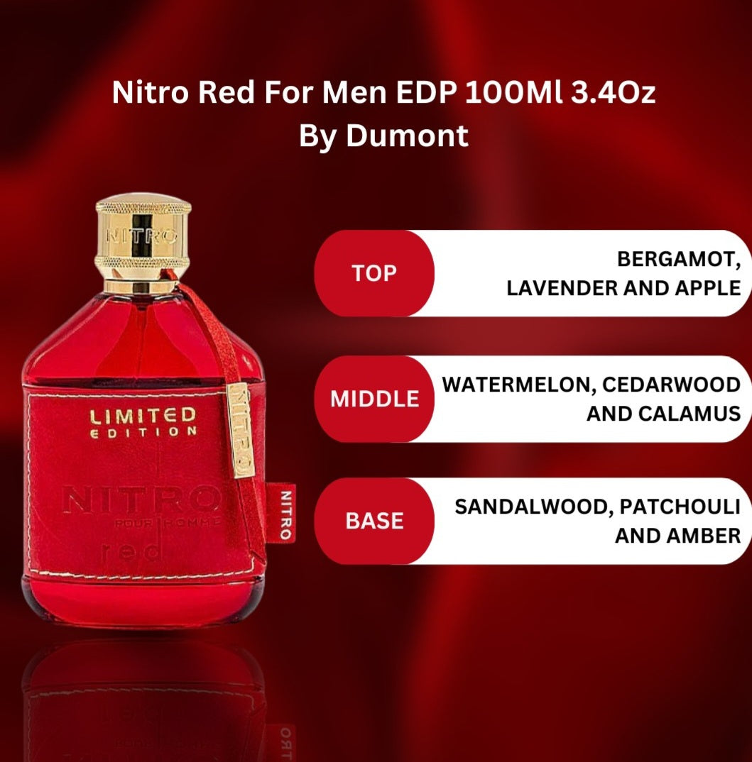 Nitro Red Men by Dumont Paris