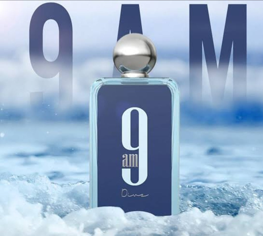 9 AM DIVE EDP Men - 100MI (3.4oz) By Afnan
