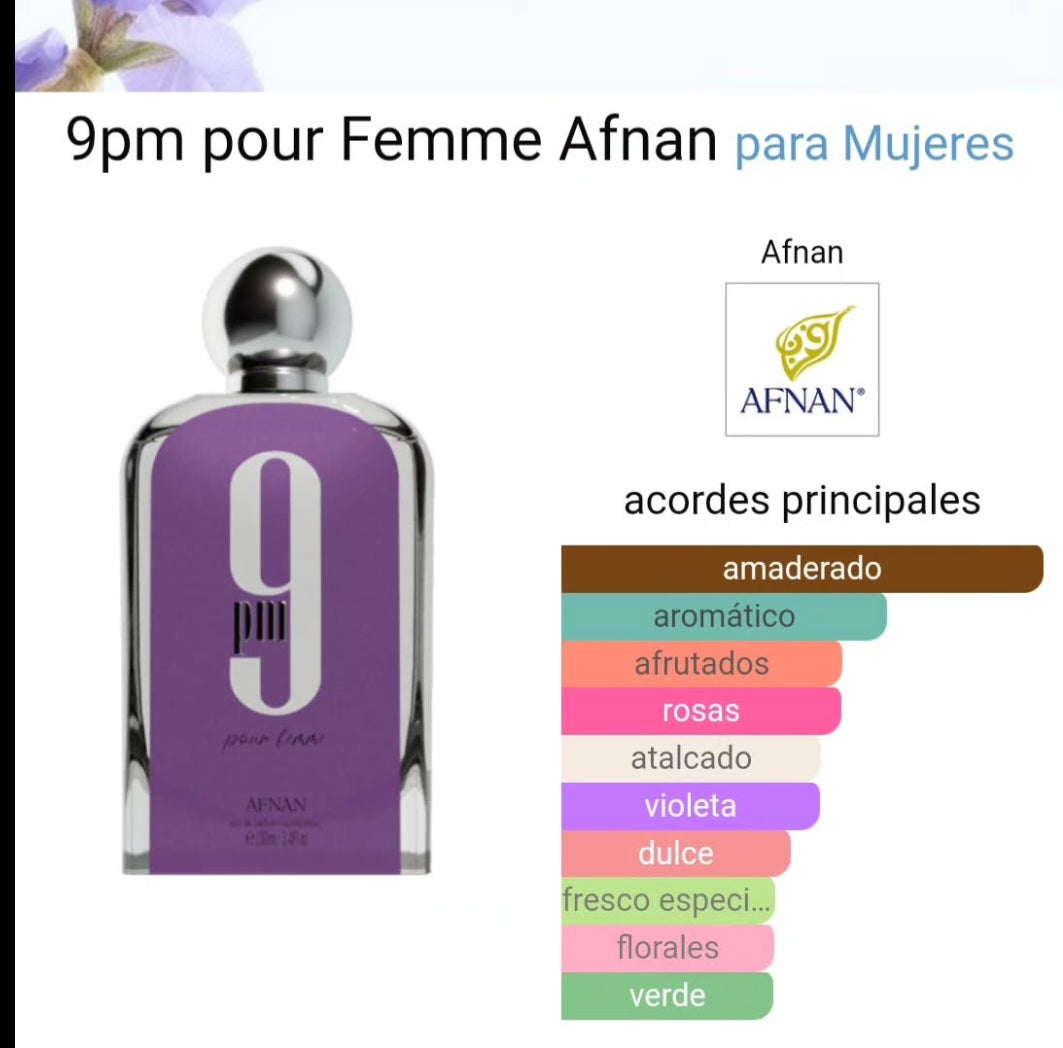 9PM AFNAN POUR FEMME