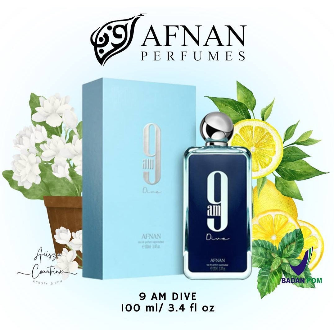 9 AM DIVE EDP Men - 100MI (3.4oz) By Afnan