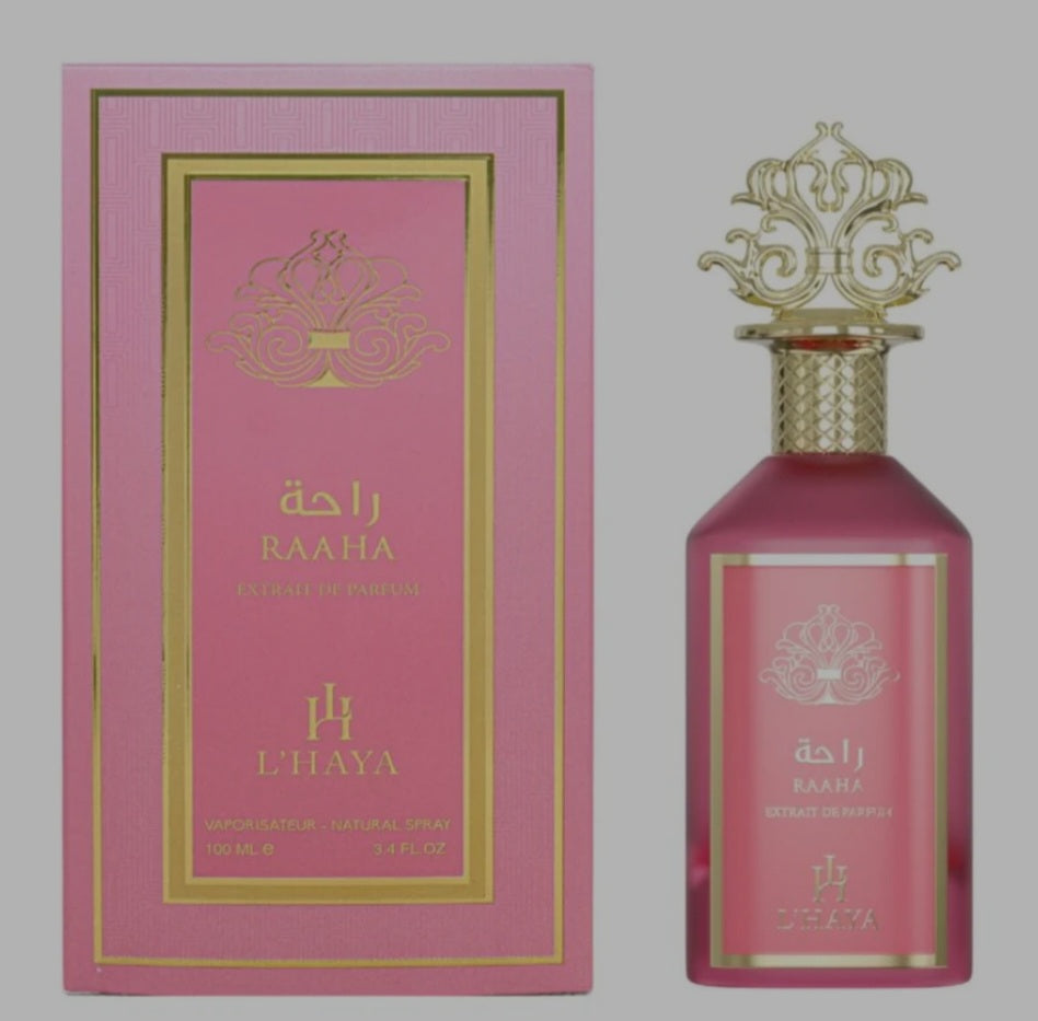 RAAHA EXTRAIT DE PERFUME  BY L'HAYA 3.4 FL.OZ