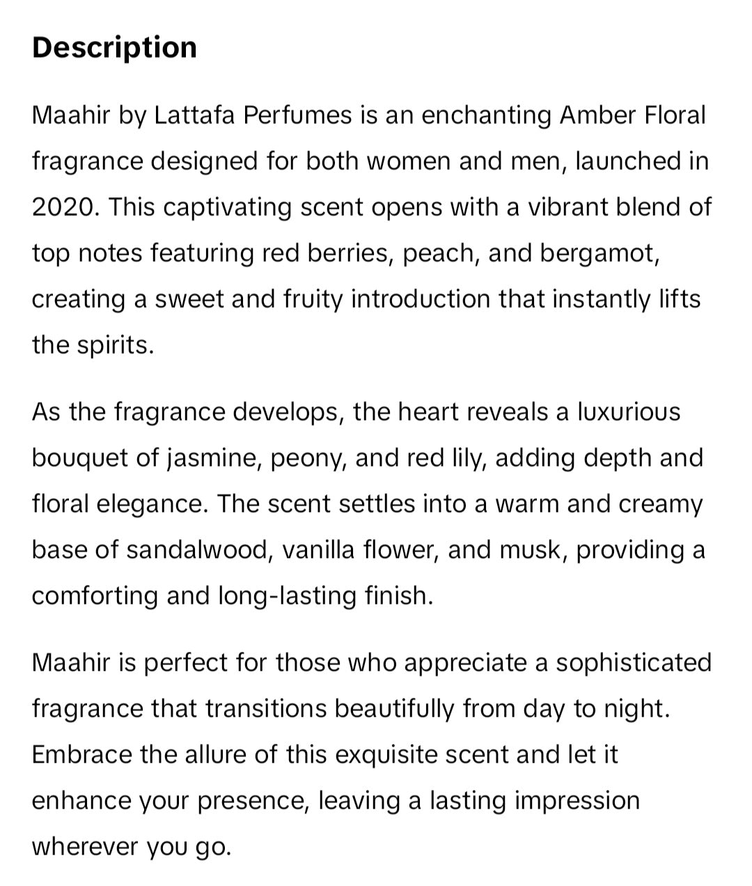 Lattafa Maahir Gold