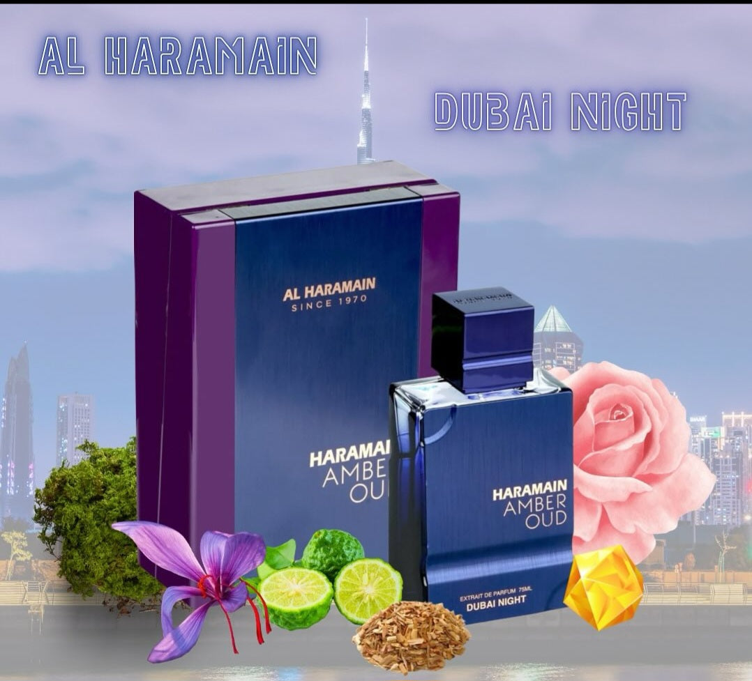 AL HARAMAIN AMBER OUD NIGHT DUBAI UNISEX EXTRAIT DE PARFUM 3.4 oz