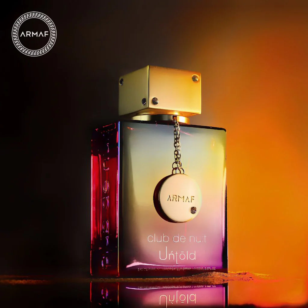 Armaf Club De Nuit Untold EDP 105ml – A Mysterious and Captivating Fragrance (Ins: Maison Francis Kurkdjian Baccarat Rouge 540)