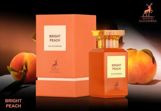 Bright Peach By Maison Alhambra Eau De Parfum Spray 2.7 fl oz (Ins: Tom Ford Bitter Peach)