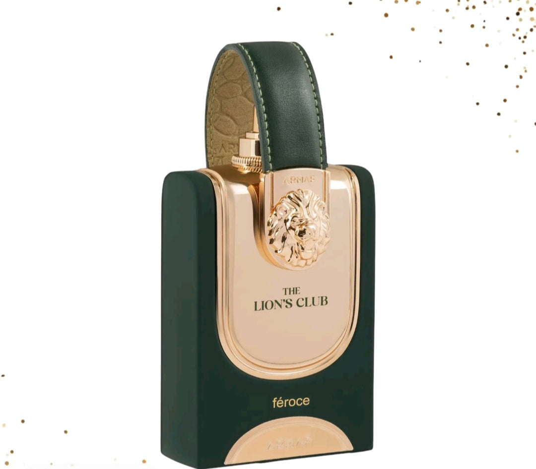 THE LION'S CLUB FEROCE BY ARMAF 3.4 OZ ...INSPIRED  BY PARFUMES DE MARLY PARIS HALTANE