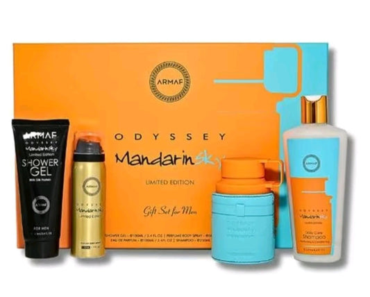 ARMAF SETS ODYSSEY  MANDARIN 4PC M EDP 3.4 OZ