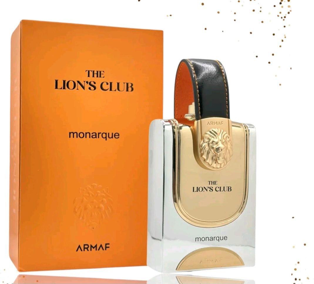 THE LION'S CLUB MONARQUE BY ARMAF 3.4oz.. INSPIRED BY PARFUM DE MARLY ALTHAIR