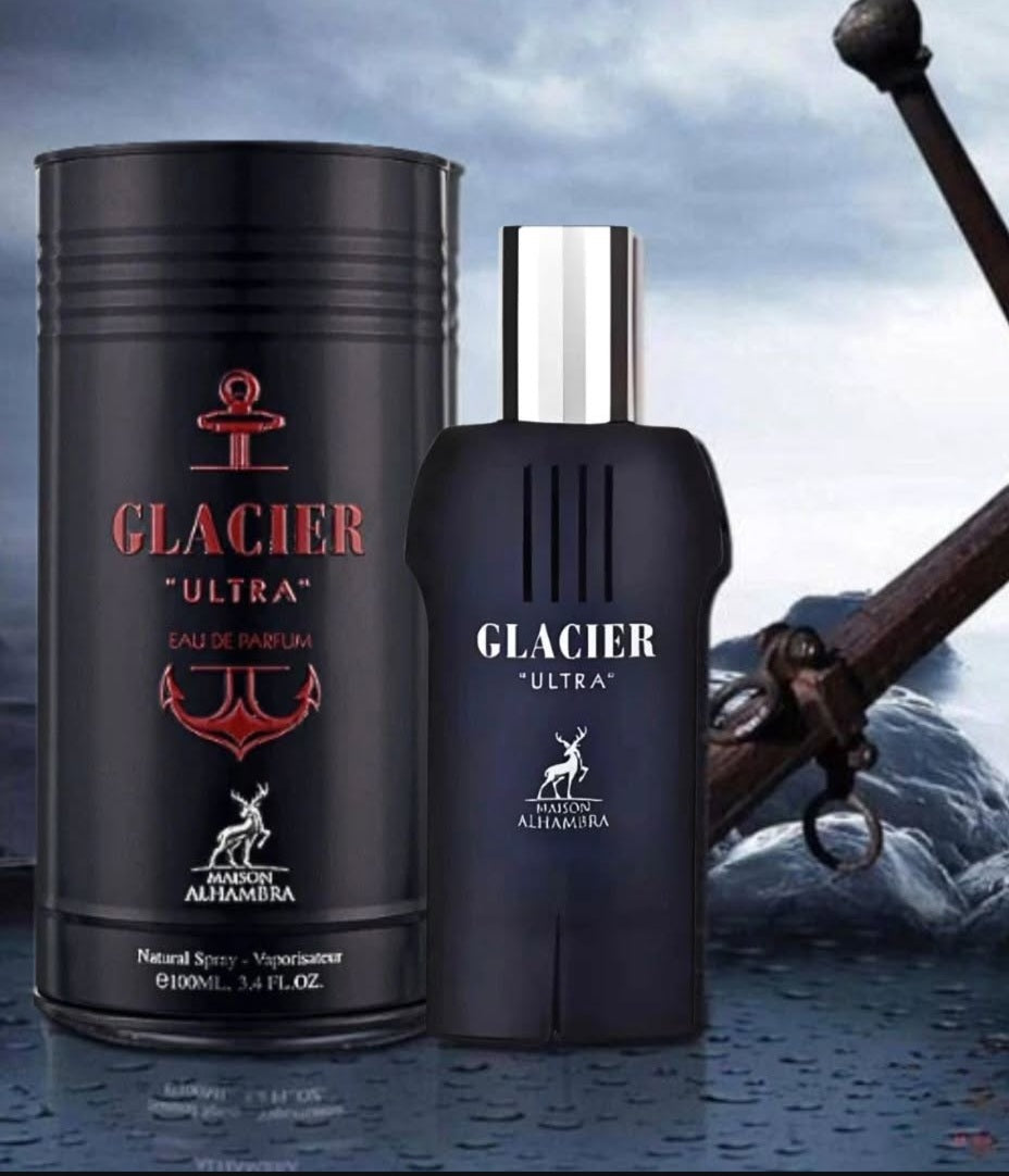 GLACIER ULTRA BY MAISON ALHAMBRA  100ML  3.4FL.OZ
