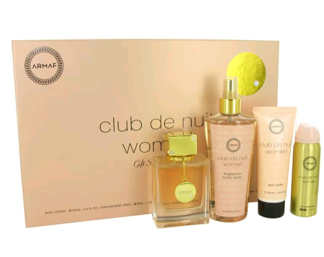 ARMAF CLUB DE NUIT WOMAN 4 PIECE SET