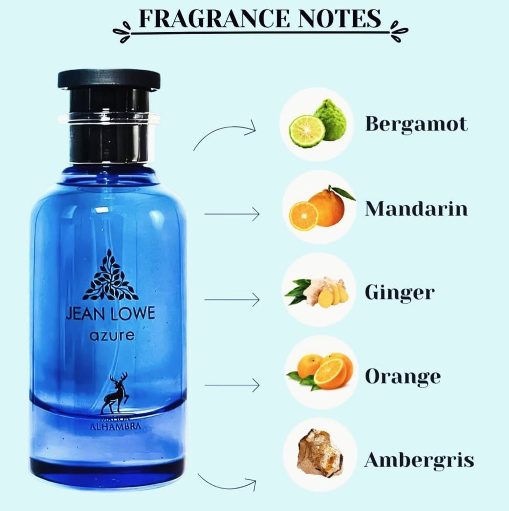 JEAN LOWE AZURE MEN EDP-100ML 3