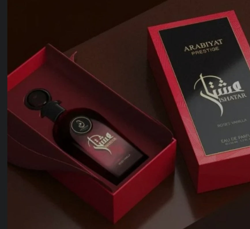 ARABIYAT PRESTIGE ROSES VANILLA EAU DE PARFUM 3.04OZ