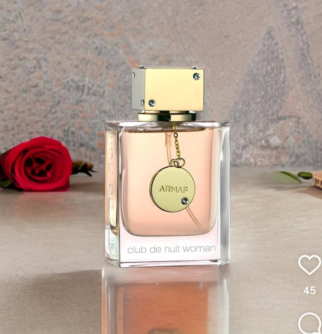 Armaf Club De Nuit EDP for Women 105ML - Captivating, Sensuous, and Stylish Fragrance (Ins: Chanel COCO Mademoiselle)
