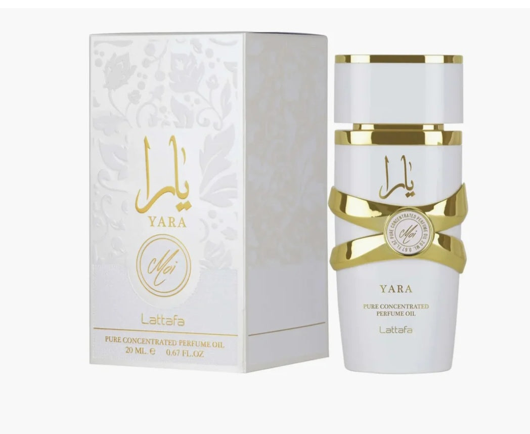 YARA MOI LATTAFA PURE CONCENTRATED PERFUME  OIL  20ML. 0.67 FL OZ
