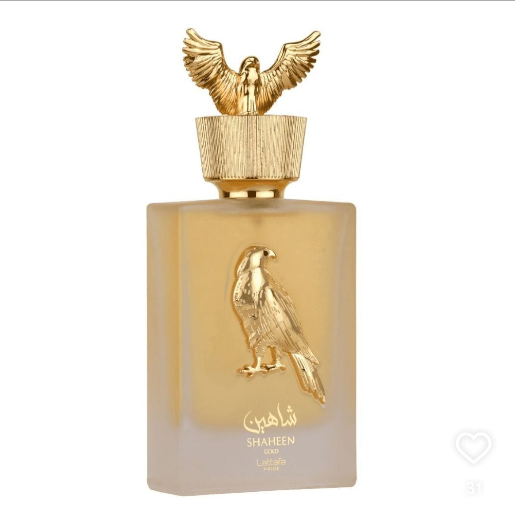 SHAHEEN GOLD BY LATTAFA  3.4OZ EAU DE PARFUM