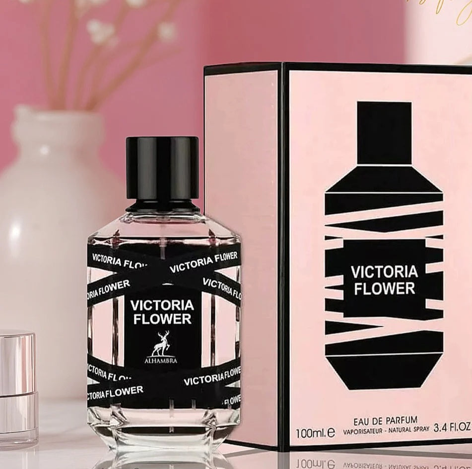 VICTORIA FLOWER EAU DE PARFUM 3.04OZ  BY MAISON ALHAMBRA