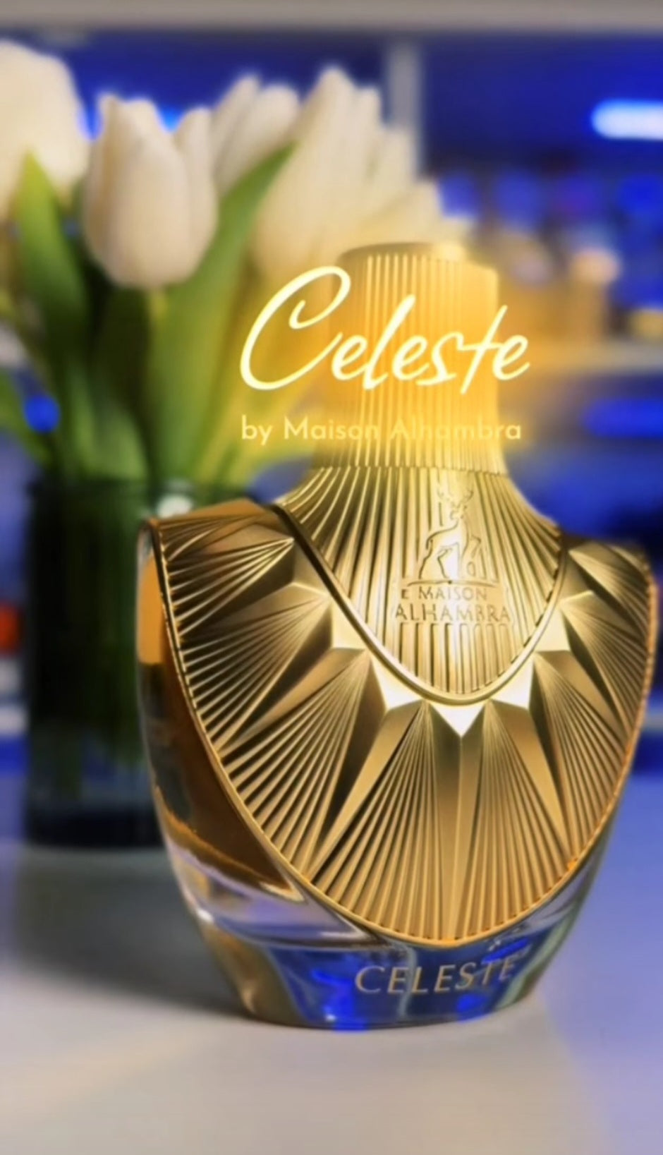 CELESTE BY MAISON ALHAMBRA 3.4OZ .. INSPIRED BY GAULTIER DIVINE JEAN PAUL GAULTIER