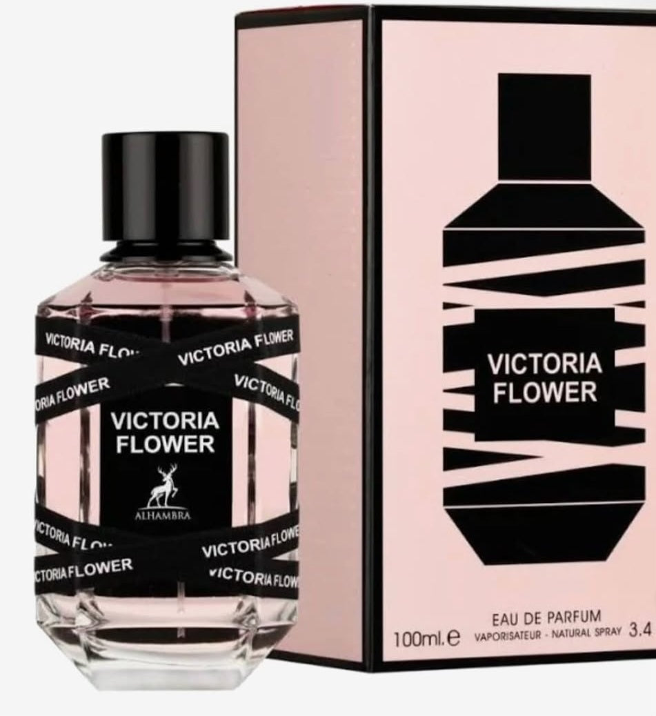 VICTORIA FLOWER EAU DE PARFUM 3.04OZ  BY MAISON ALHAMBRA