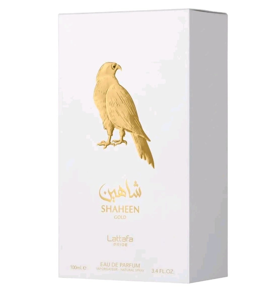 SHAHEEN GOLD BY LATTAFA EAU DE PARFUM 3.04OZ