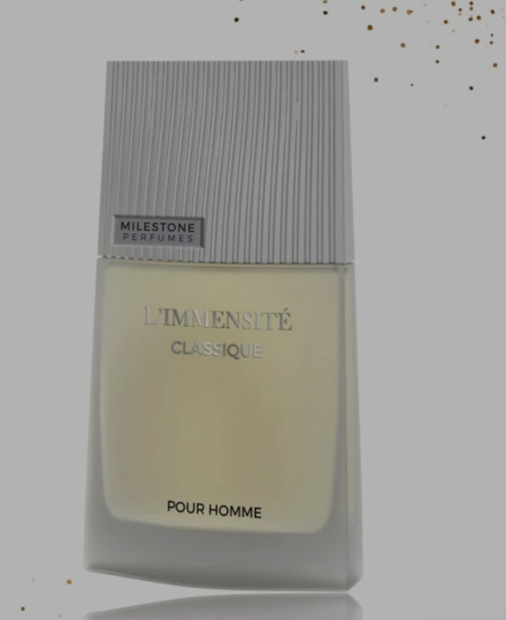 L'IMMENSITE CLASSIQUE POUR HOMME EAU DE PARFUM 3.04OZ  BY MILESTONE
