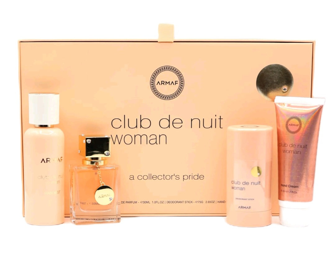 ARMAF CLUB DE NUIT WOMAN 4 PIECE SET