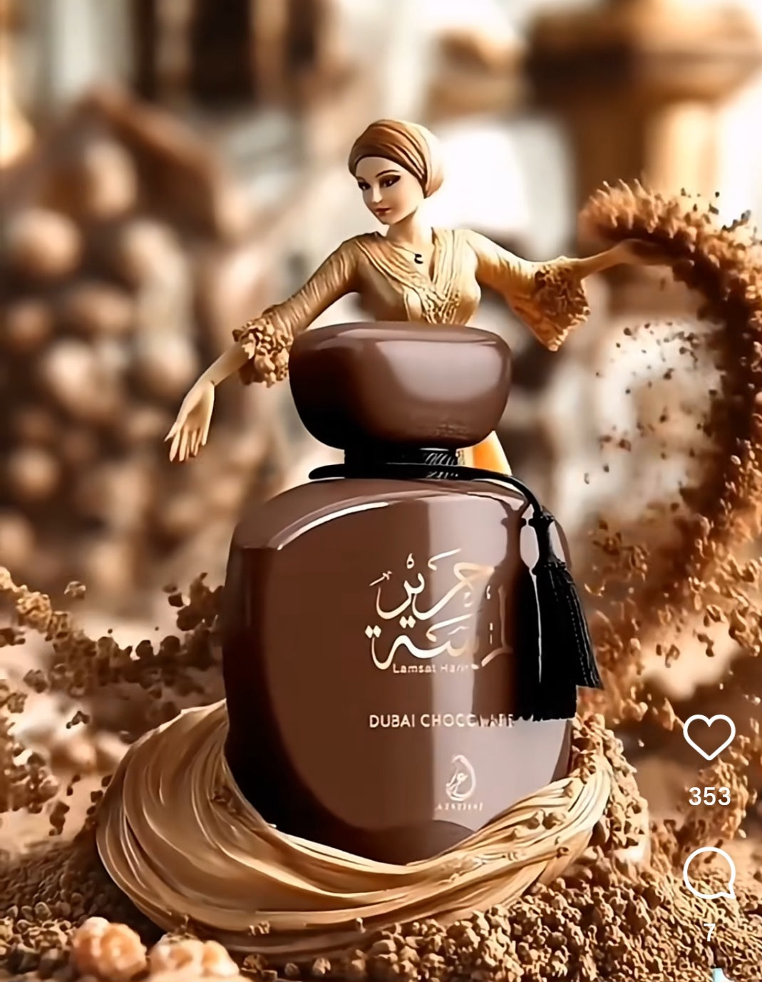 Dubai chocolate by lamsat Larir