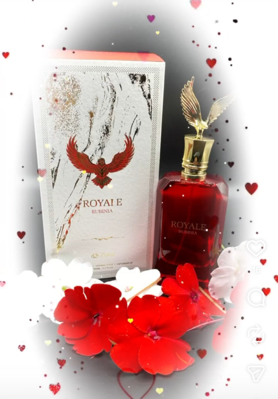 ROYALE RUBINIA EAU DE PARFUM 3.04OZ BY zakat