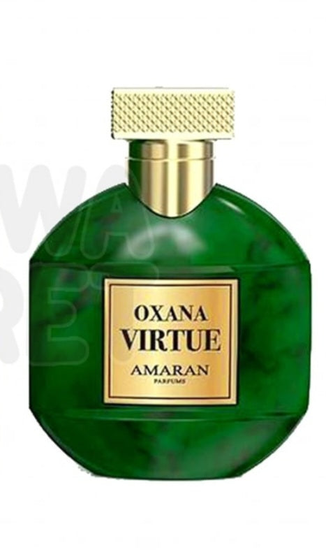 OXANA VIRTUE BY AMARAN  PARFUMS 3.04OZ.. INSPIRED BY VERT MALACHITE BY ARMANY