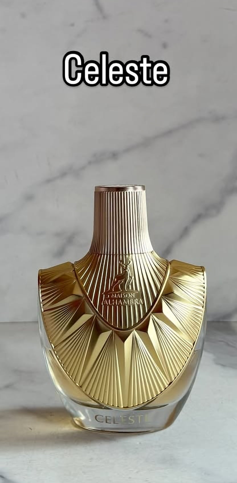CELESTE BY MAISON ALHAMBRA 3.4OZ .. INSPIRED BY GAULTIER DIVINE JEAN PAUL GAULTIER