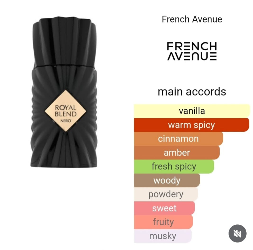 ROYAL BLEND NERO BY FRENCH AVENUE