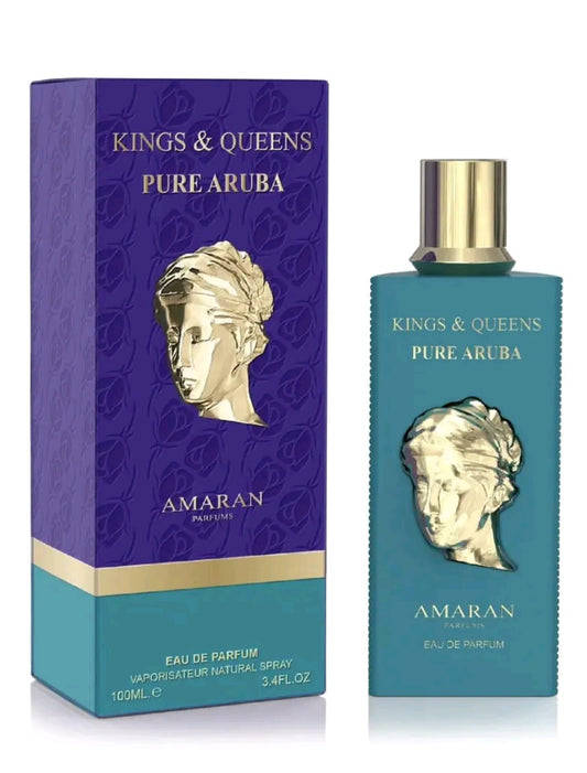 KINGS AND QUEEN PURE ARUBA BY AMARA EAU DE PARFUM 3.04OZ
