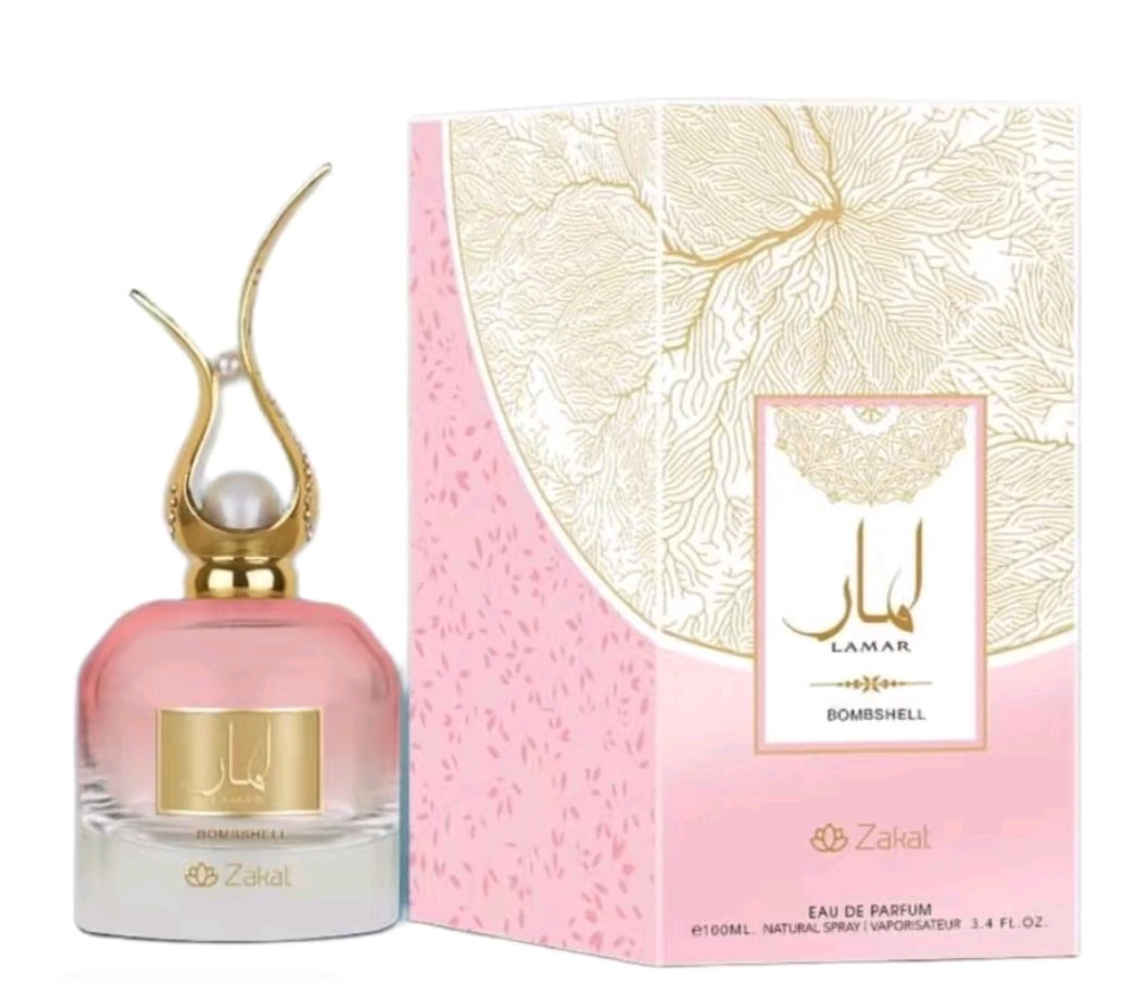 LAMAR BOMBSHELL BY ZAKAT EAU DE PARFUM 3.04OZ