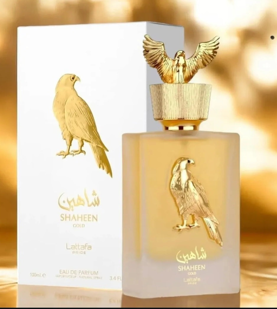 SHAHEEN GOLD BY LATTAFA  3.4OZ EAU DE PARFUM